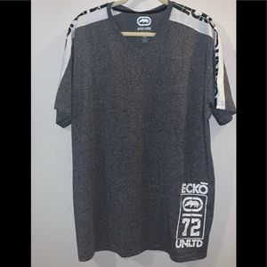 Ecko tee black marbled color